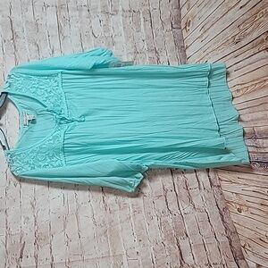 French laundry teal top sz 18 20 nwt new with tags beautiful
